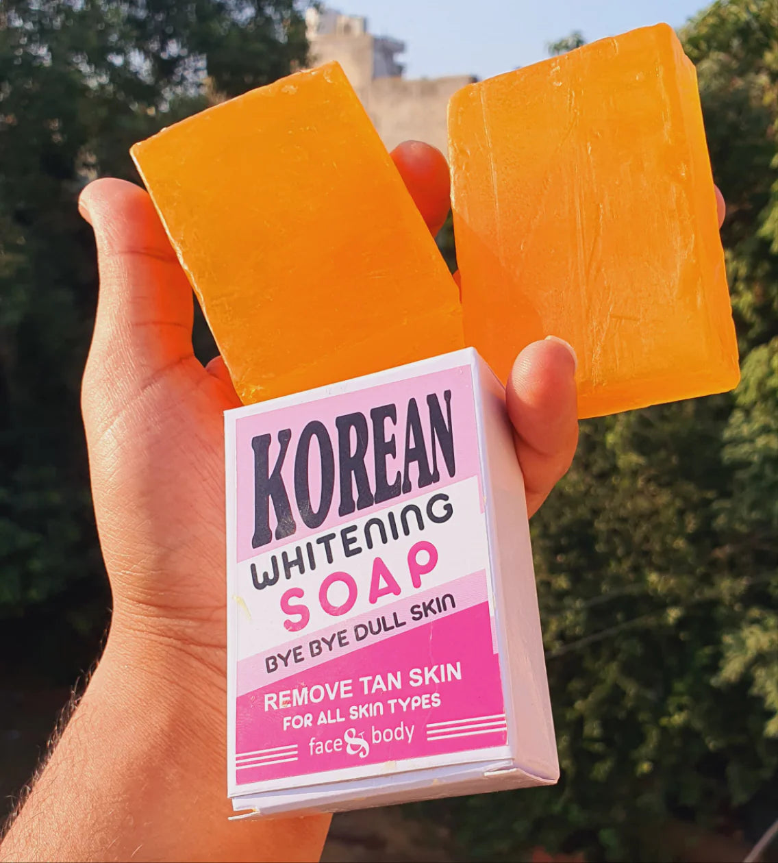 Korean whitening Soap